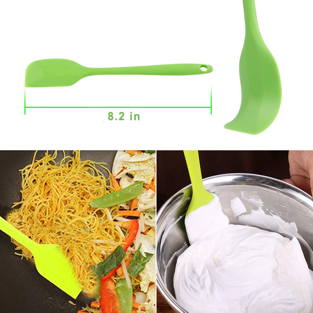 ROTTAY Silicone Egg Bites Molds and Steamer Rack Trivet with Heat Resistant Handles Fit Instant Pot Accessories, 7pcs set for 6qt & 8qt Electric Pressure Cooker With 2 Spoons and Silicone spatula