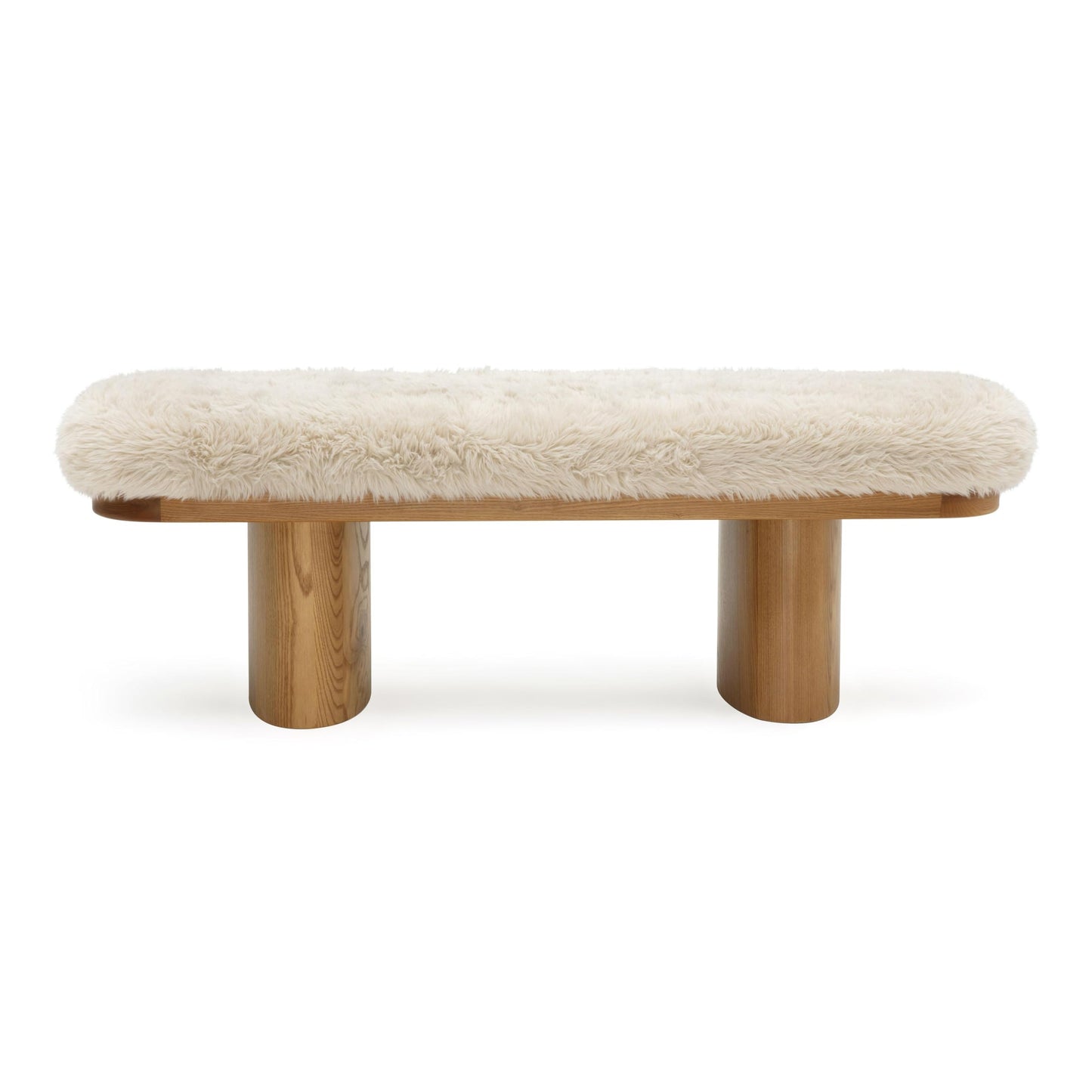 First of a Kind Bench in Natural Ash Wood