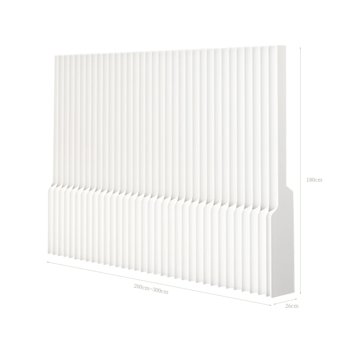 Foldable Room Divider Panel, Honeycomb Structure, Lightweight, Freestanding Privacy Screen for Office, Home, Studio, Temporary Wall Divider for Space Separation (118x10x71in)