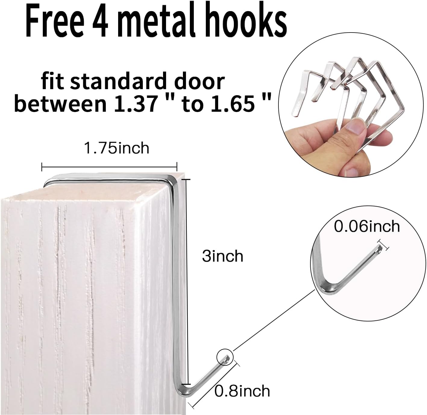 2 Pack 35 Closet 8Hooks, (67.7'' 26.4'') Breathable Mesh Pockets Large Hanging Shoe Organizer Over The Door Shoe Rack