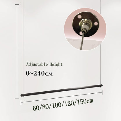 JHNKOJ Clothes Rack, Height Adjustable Display Rack, Clothing Store, Ceiling Clothes Rack, Wedding Dress, Hanging Shelf, Wall Hanger, Commercial Room Organizer, Shelf,A-80Cm