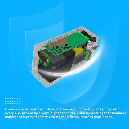 Ups Battery Backup and Surge Protector 1250VA/720W,Computer Uninterruptible Power Supply Units,Battery Backup Intelligent LCD,SKE Back UPS,Uninterruptible Power Supply,Battery Backup for Computer SKE