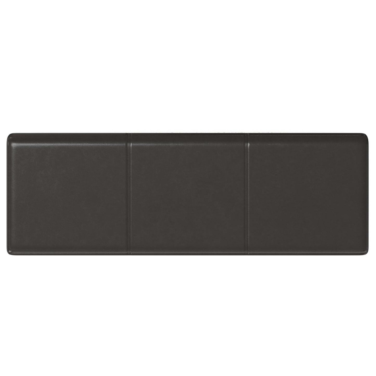 SIMPLIHOME Avalon Extra Large Storage Ottoman Bench - 54 inch Wide Upholstered Vegan Leather Rectangular Lift-Top Ottoman in Tanners Brown, Contemporary Bench for Living Room with Hidden Storage