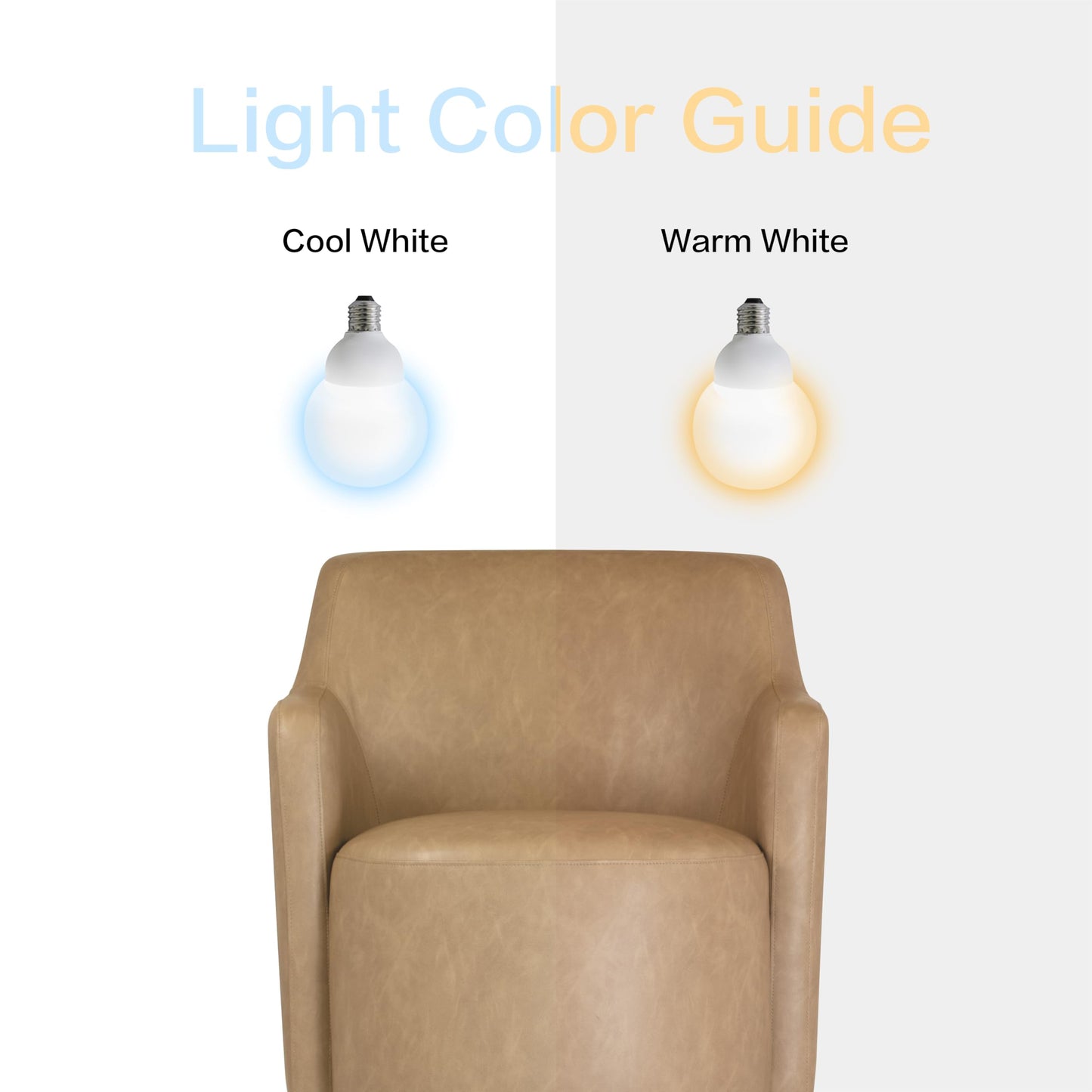 Spatial Order Upholstered 360° Barrel Back Swivel Chair | Accent Chairs for Living Room & Bedroom | Decorative Home Furniture, Sand Faux Leather
