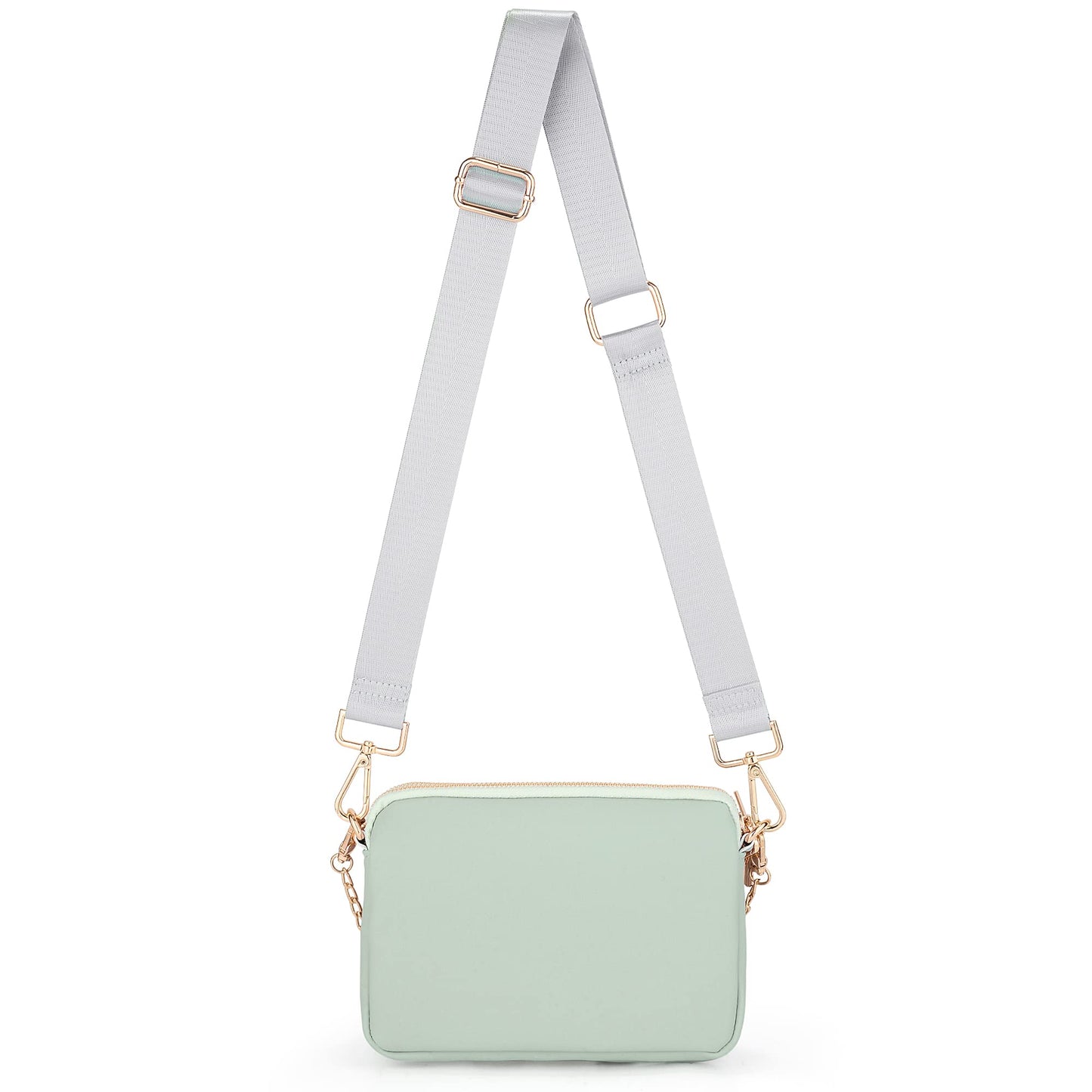 UTO Small Crossbody Bags for Women 3 in 1 Trendy Belt Purse Fashion Designer Mini Cute Sling Fanny Chest Pack