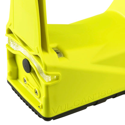 Streamlight 44321 Vulcan 180 HAZ-LO Standard System Class I DIV.1 450-Lumen Rechargeable Lantern/Portable Scene Light with 120V/100V AC/12V DC Charger and Heavy Duty Shoulder Strap, Yellow