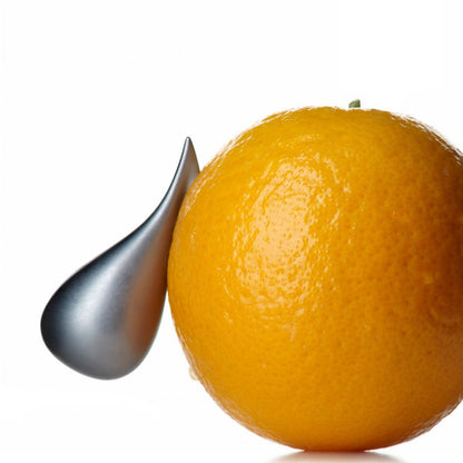 Alessi Apostrophe GCH02 - Design Orange Peeler Accessory, Stainless Steel, Matte