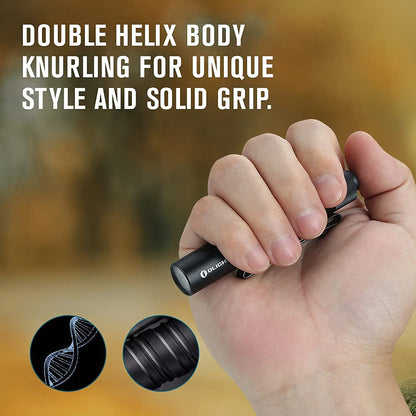 OLIGHT Marauder Mini 7,000 Lumens Bright Flashlight with 600 Meters Beam Distance Bundle I3T EOS 180 Lm Dual-Output Slim Light
