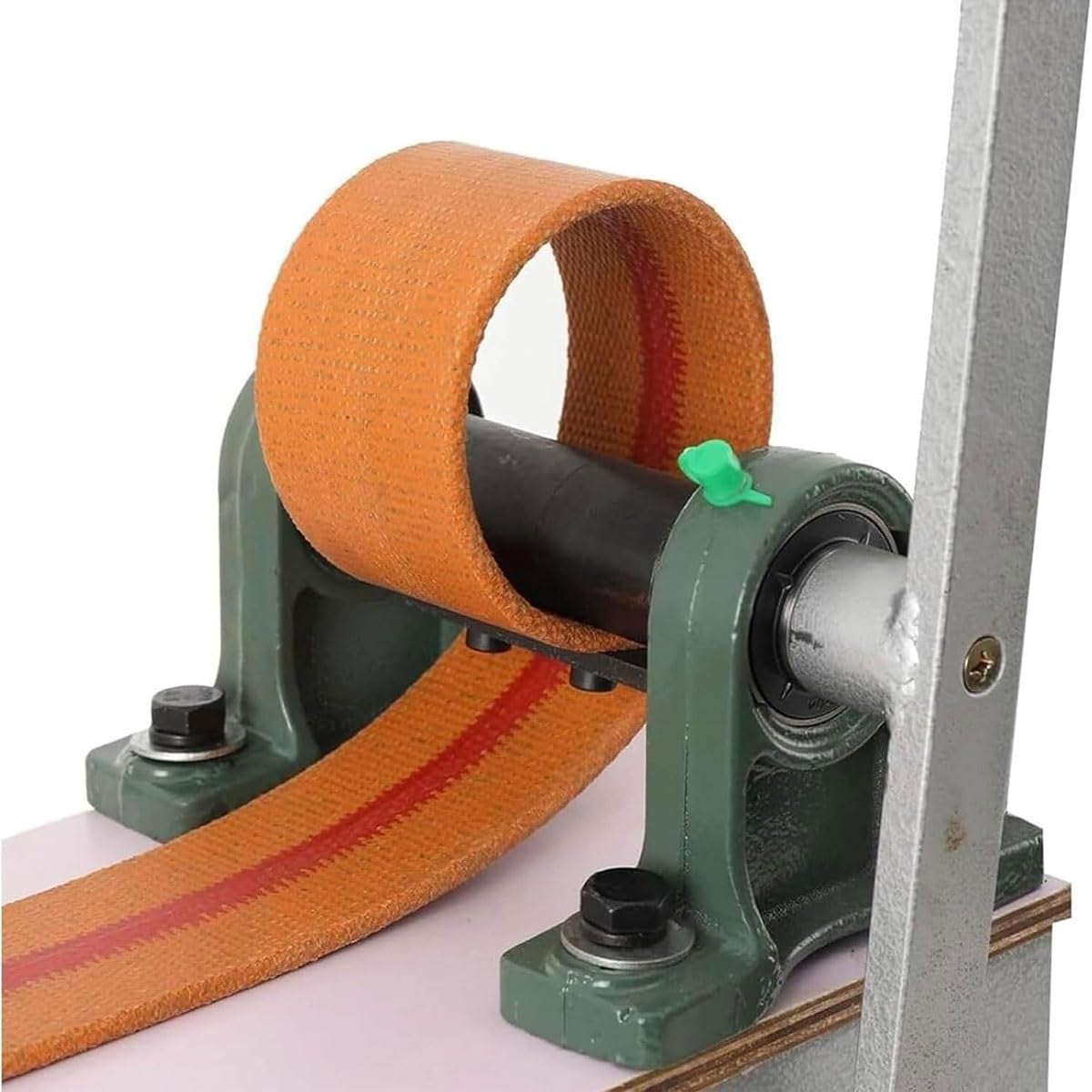 Zocxielr Manual Wire Drawing Bench,Jewelry Wire Pulling Machine with Steel Frame and Leather Belt,Compact Jewelry Craft Tool