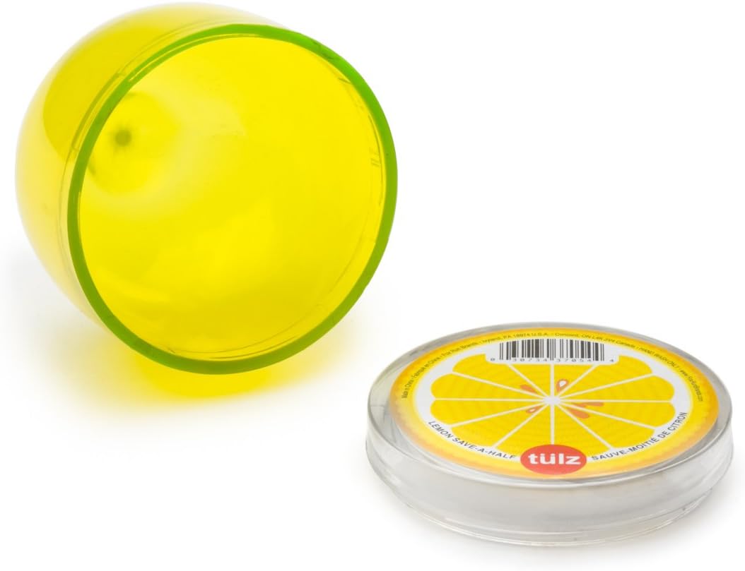 Tulz Lemon Save-A-Half, Yellow, 3 x 3 x 3 inches