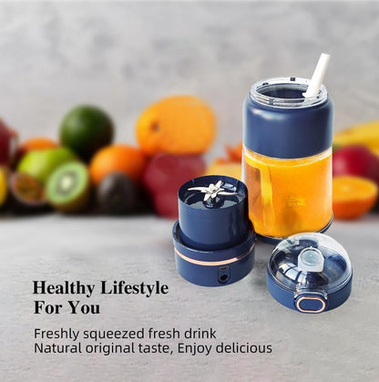 Personal Size Portable Blender for Shakes and Smoothies with 8 Ultra Sharp Blades, 12 Oz USB Rechargeable for