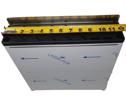 Restaurant/Commercial Kitchen Knife Rack - Holds 10 Knives & Honing Steels - Stainless Steel Wall Mounted Knife Storage