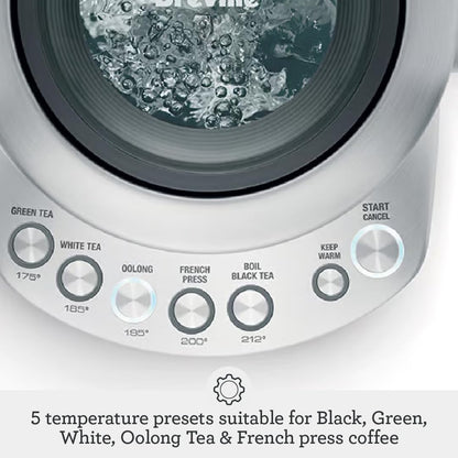 Breville BKE820XL IQ Kettle Water Heater, 7 Cup, Brushed Stainless Steel