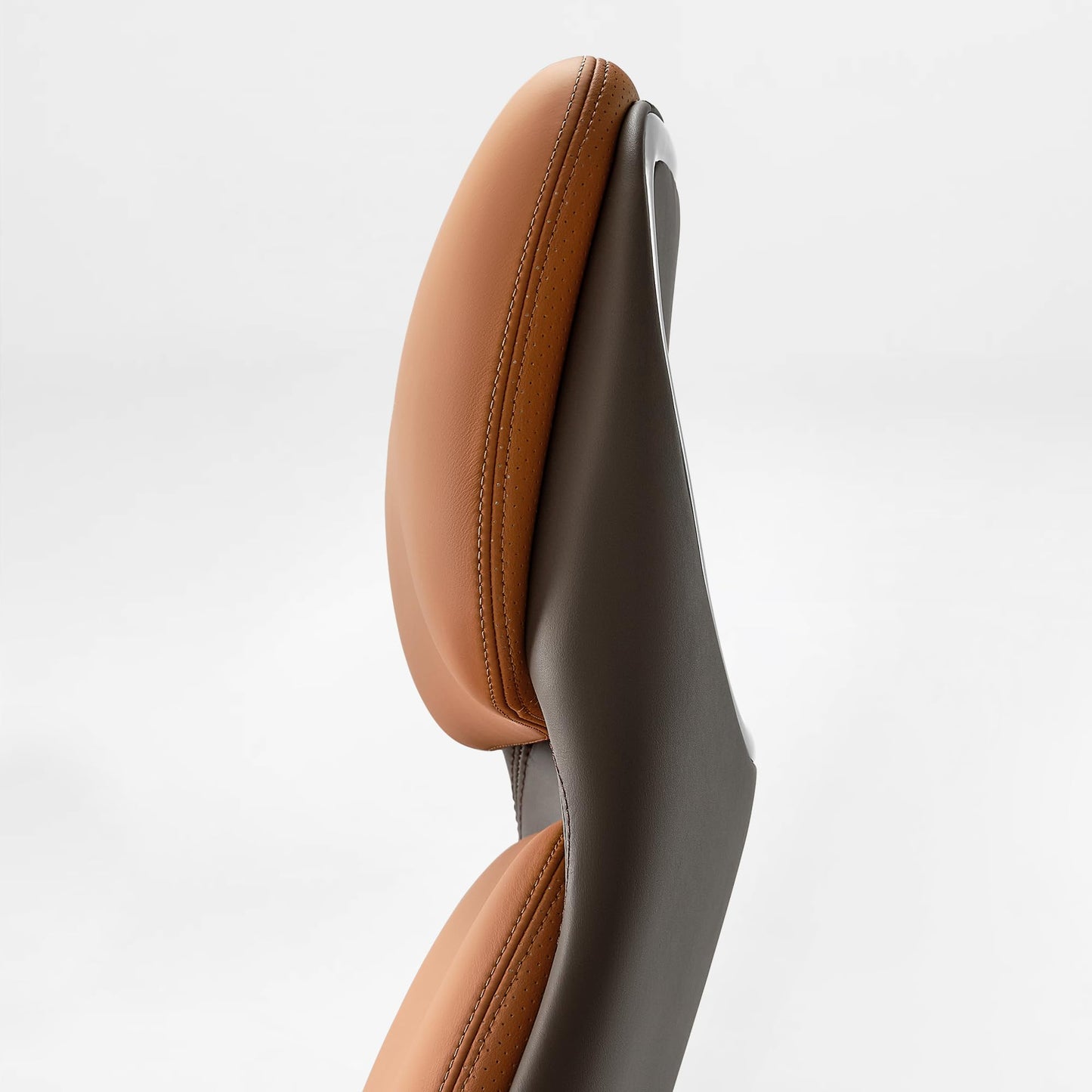 EUREKA ERGONOMIC Serene Executive Office Chair, Premium Nappa Leather High Back Boss Chair with Aluminum Base, Ergonomic Chair with Lumbar Support & Recline, Heavy Duty for Long-Hour Comfort, Brown
