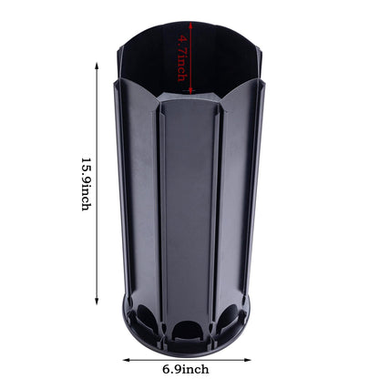 FlagShip Vertuo Pod Holder Carousel Stand for Nespresso Capsule Storage Organizer with Extra Space for Coffee Mate Silent Rolling (80+ Pod Storage)