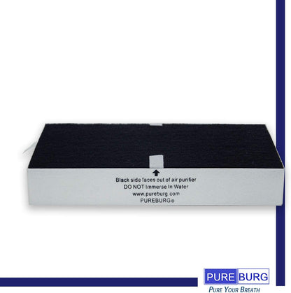 PUREBURG HRF201B True HEPA Replacement Filter for Honeywell HHT270 HHT270W HHT290, 2-Pack
