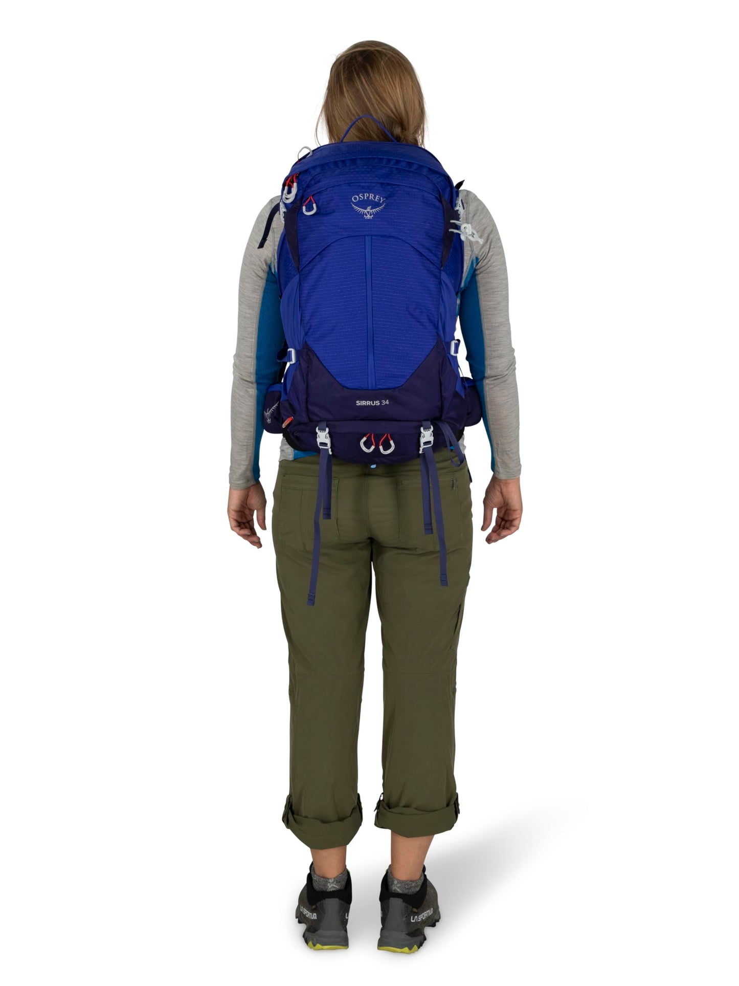 Osprey Sirrus 34L Women's Hiking Backpack, Tunnel Vision Grey