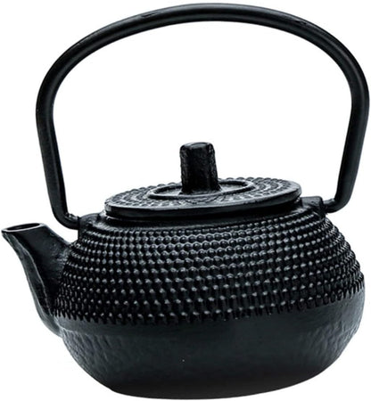 Hemoton Cast Iron Teapot Tea Set, Retro Metal Coffee Kettle for Stove Top, Mini Tea Kettle Optional Iron Kettle