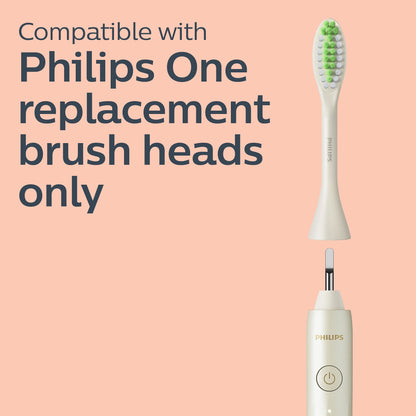 Philips Sonicare One by Sonicare Rechargeable Toothbrush, Shadow, HY1200/26