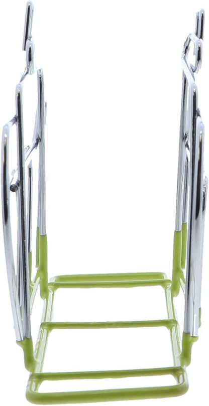 Wire Napkin Stand with Teapot Holder (Green) - Napkin Holder for Dining Table