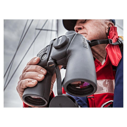 Nikon 7x50 OceanPro CF WP Fog-Proof Global Compass Marine Binocular with Polycarbonate Body and Central Focus for Optimal Brightness (Black)