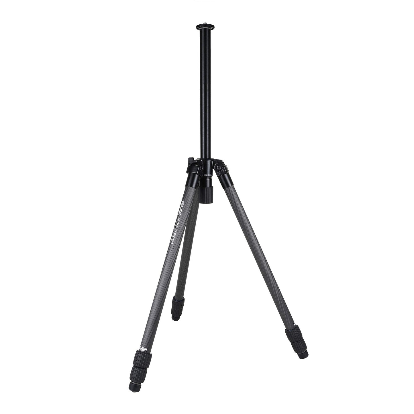 SLIK PRO CF-833 Heavy Duty Professional Carbon Fiber Tripod Legs 67" Tall (615-922) - Folds Down to 23.6", Weighs 3.4lbs, Supports 39lbs - Perfect for Heavy Photography, Video, and Glassing Equipment