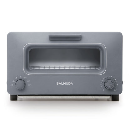 BALMUDA Combo Pack: The Toaster Gray & The Lantern Navy | Steam Toaster & Rechargeable LED Lantern