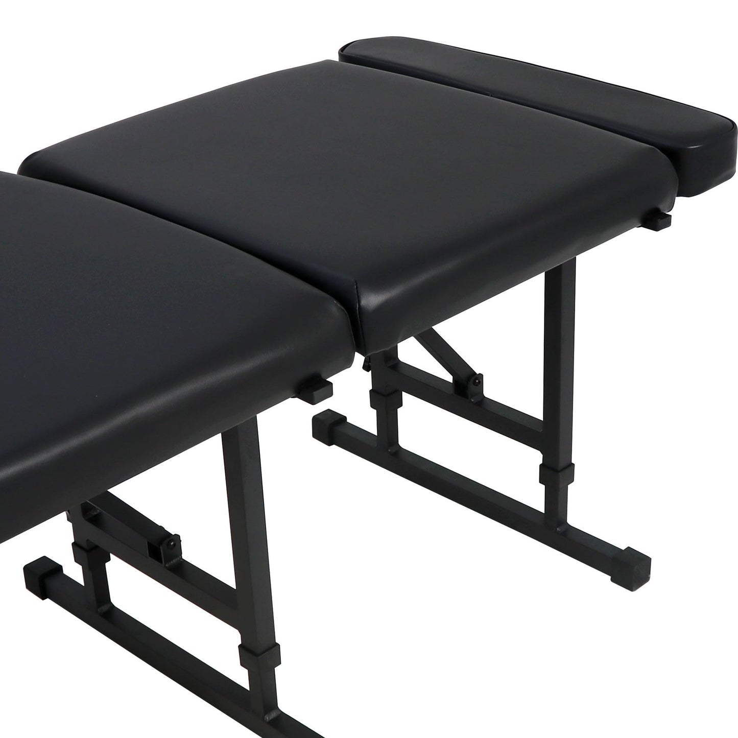 Helsevesen Arena 160 Portable Chiropractic Table, Foldable Massage Treatment Table, 8-Level Height Adjustment
