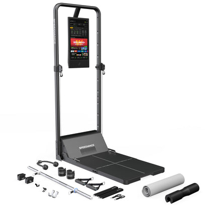 Gym Monster 2S, 2025 New Enhanced, Multi-Functional Home Machine for Full Body Strength Training, 260Lbs Digital Weight System, Smart AI-Powered, All-in-one Workout Station, Squat Rack