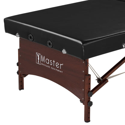Master Massage Canoga Low Height Super Wide Wider Large Size Portable Massage Table, Yoga Exercise Bed, Thai Massage, Rehab Training Station Hub for Rehabilitation