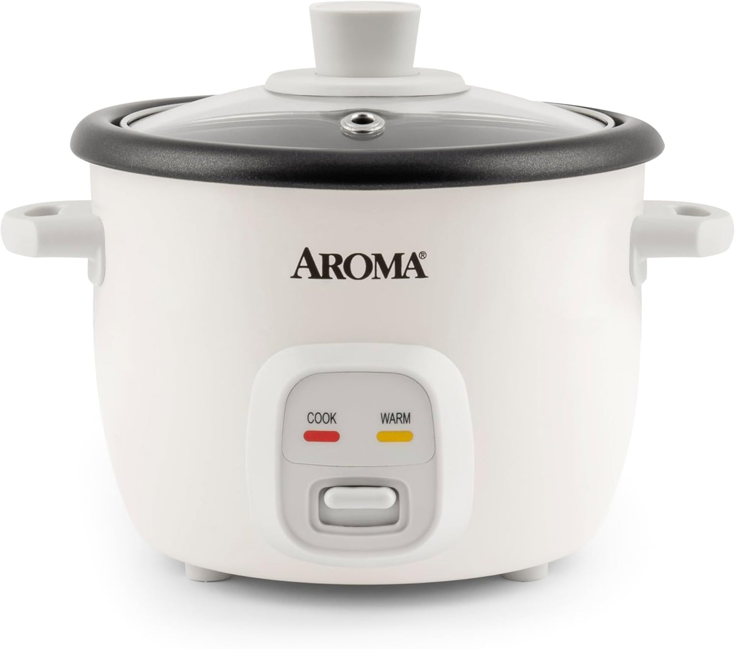 Aroma Housewares Rice & Grain Cooker - 4-Cups (Cooked) / 1Qt. (ARC-302NG), White