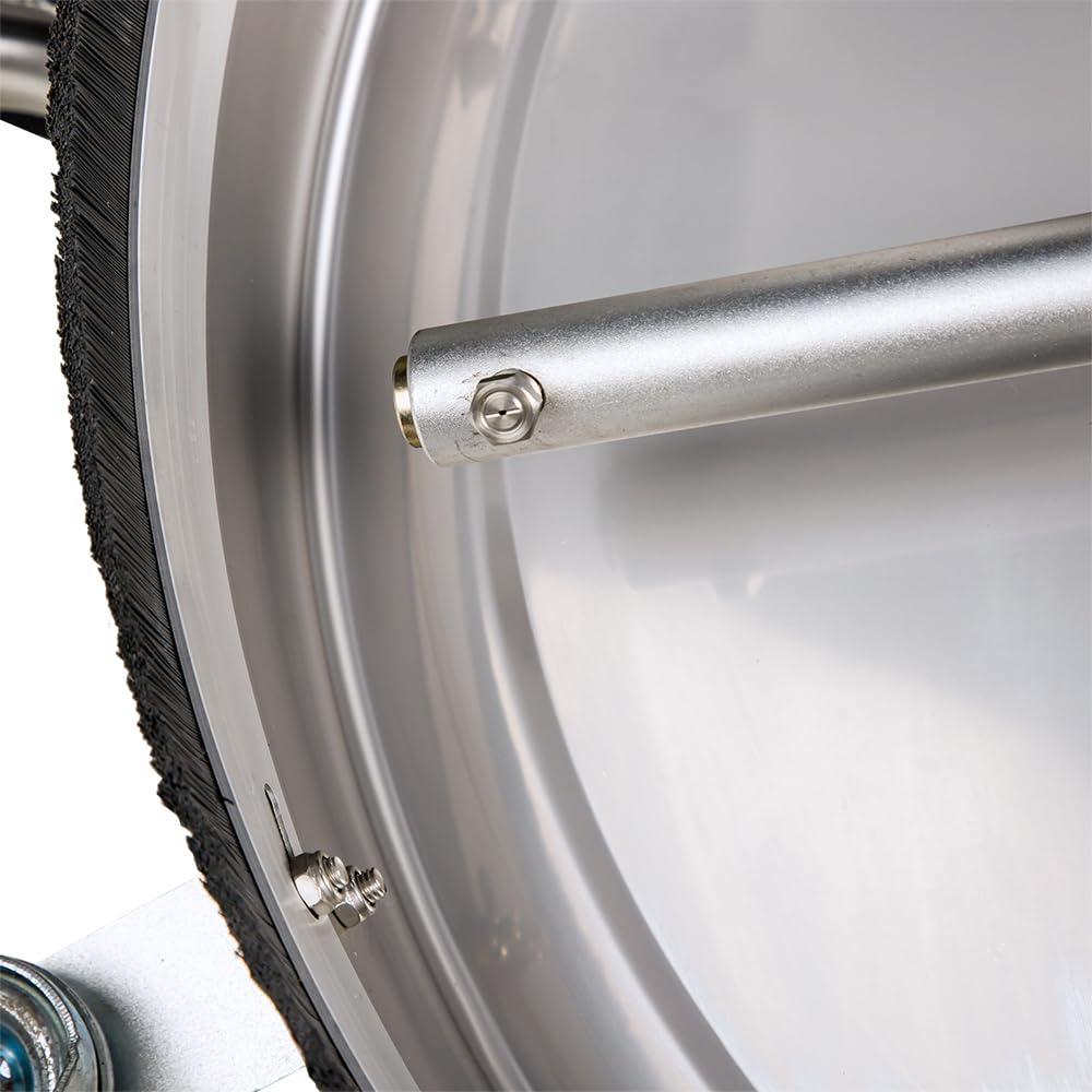 cciyu 20 Inch Stainless Steel Surface Cleaner Pressure Washer Attachments 3/8" Quick Connector