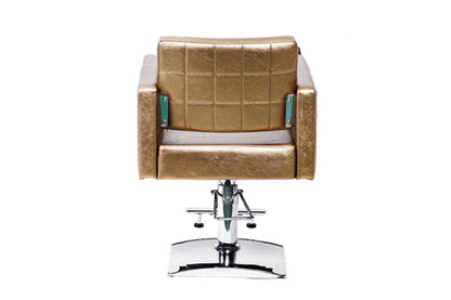 Funnylife Gold Vintage PU Material Salon Shampoo Styling Barber Chair