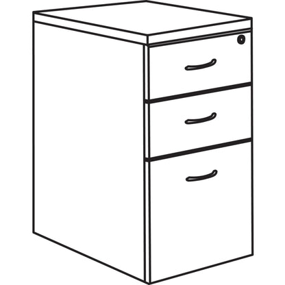 Lorell Mobile Pedestal, Box/Box/File