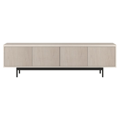Henn&Hart Whitman, 70'' Rectangular TV Stand, Alder White