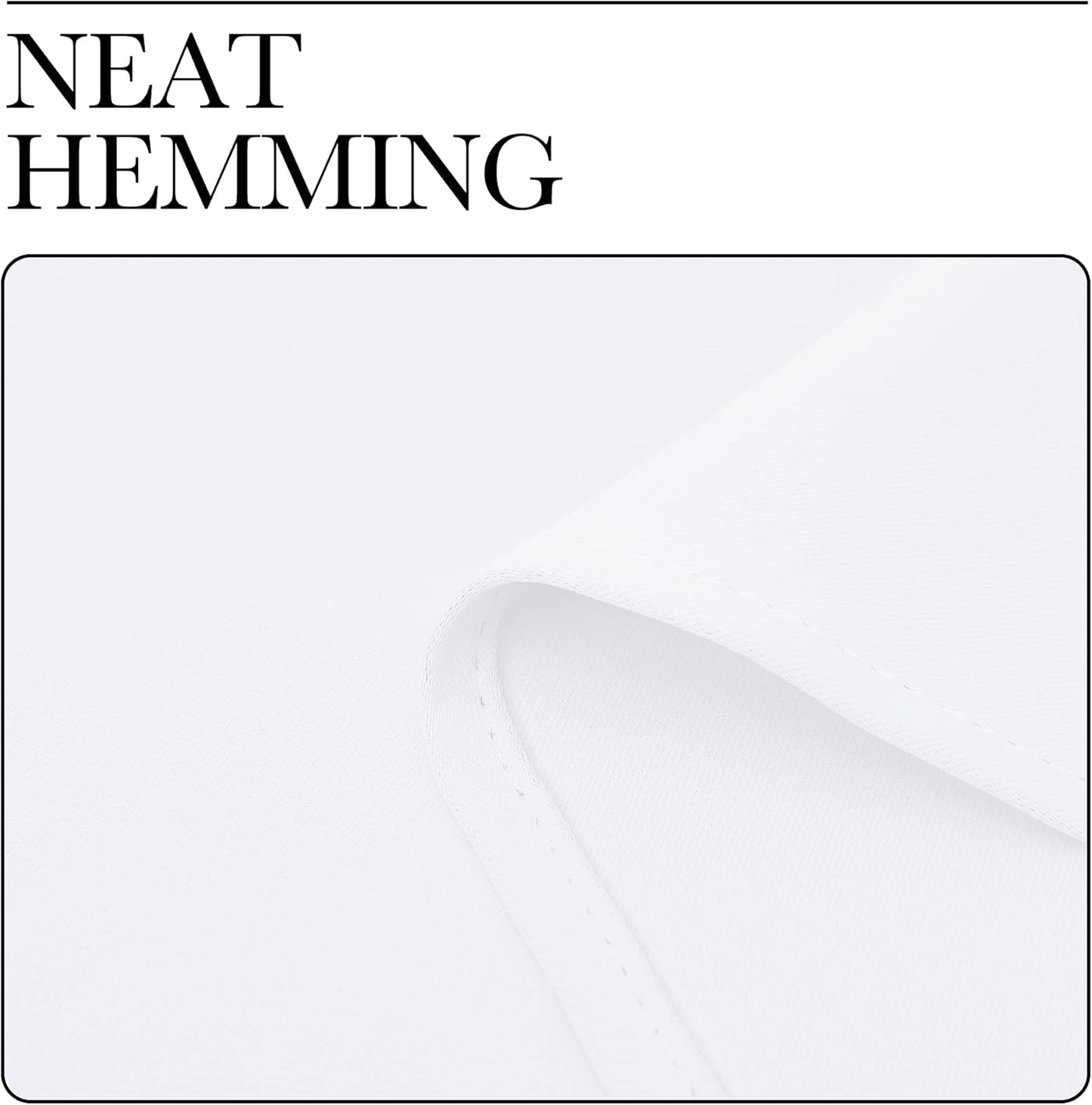 NICETOWN White Room Darkening Draperies - Energy Saving Grommet Top Curtains, 55x78 Inch (Set of 2)