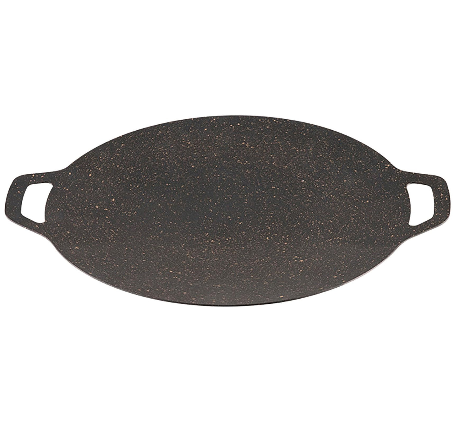 Thin Korean Grill Pan, 11 Inch Iron with Non-stick Coating Baking Tray on Heating Stove for Home, Party Travel and Outdoor (11.8 inch)