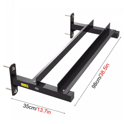CVGfko Adjustable Dumbbell Display Rack Only, Black Weight Storage Organizer Holder, Commercial Retail Store Fitness Room Studio Use