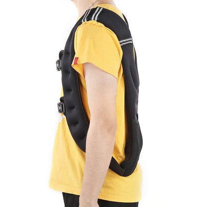Drfeify Exercise: Weighted Vest for Strength Training with Adjustable Buckle - Perfect for Exercise and Strength Training for - Premium Elastic Material - Extended and