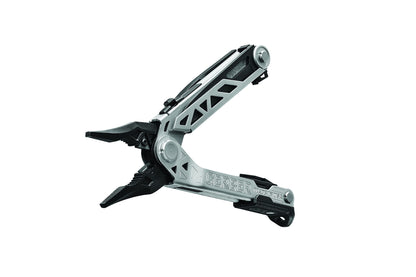 Gerber Gear Center-Drive - Bit Set & Berry-Compliant Sheath - 16-Piece Multipurpose Tool with Knife, Wire Cutters, Pry Bar, Bottle Opener & More - Silver, Black Sheath