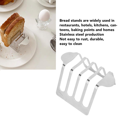 Hapivida Toast Rack Bread Holder, Stainless Steel Toast Rack Vintage Toast Cooling Grid Bread Rack for Baking