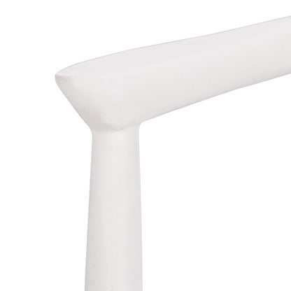 Safavieh Home Collection Juneau Leather Woven Natural and Off-White Accent Chair