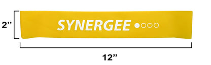 Synergee Exercise Fitness Resistance Band Mini Loop Bands That Perform Better When Working Out at Home or The Gym