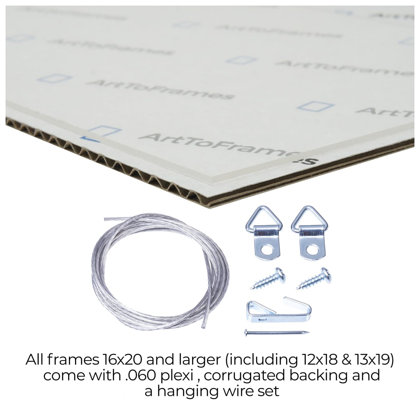 ArtToFrames 28x48 Inch Black Picture Frame, This 1.50 Inch Custom Poster Frame is Colonial Onyx - Comes with Economy Acrylic and Corrugated Backing (2WOM0066-78238-YBLK-28x48)