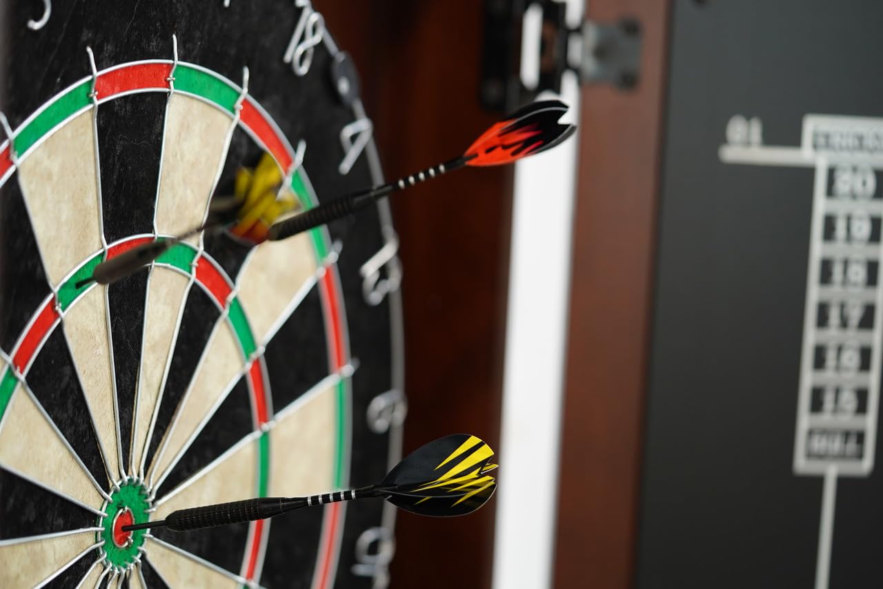 Empire USA - Henry Dartboard w/Cabinet