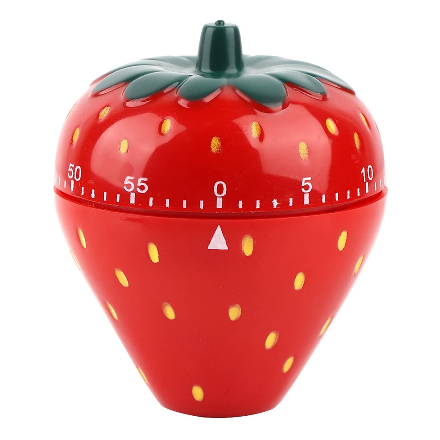 Fayelume Mechanical Kitchen Timer, Egg Timer Cute, Wind up Timer Manual, Visual Timer, Cooking Timer Trawberry Shaped for Classroom Hard Boiled Eggs