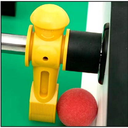 Tornado Tournament 3000 Foosball Table - Made in The USA - Commercial Quality for The Home - Incredible Table Soccer Game (3 Man Goalie, Silver)