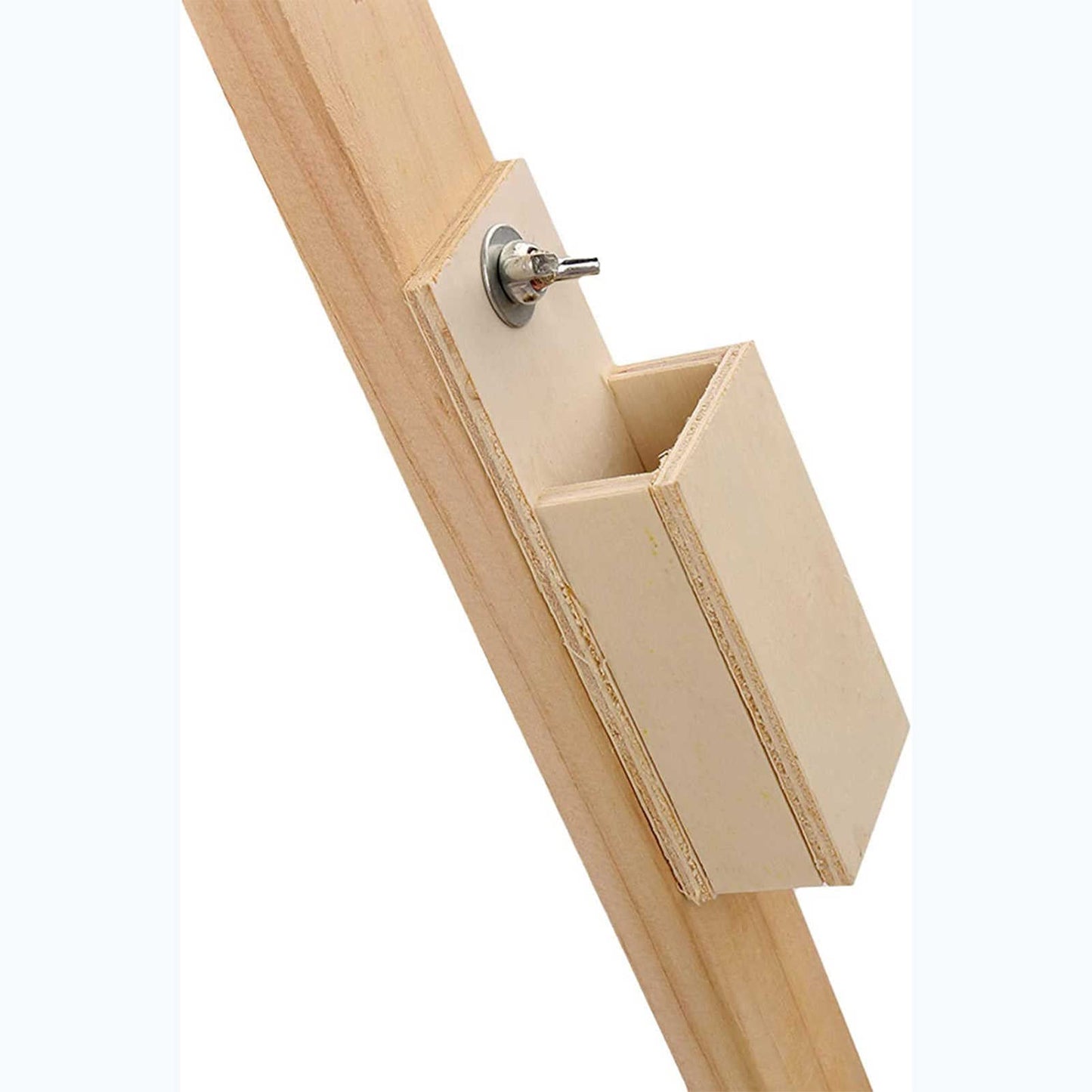 ELUKHT Adjustable Wooden Cross Stitch Frame Stand for Needlework and Embroidery, 360° Rotation, Floor Rack for Tapestry and 11CT Fabric.