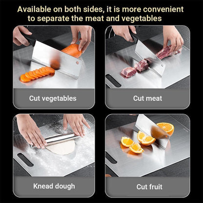 2025 100% 1 Pack (18"L 12"W) Titanium Cutting Board - New Upgrade Pure Titanium Cutting Boards For Kitchen