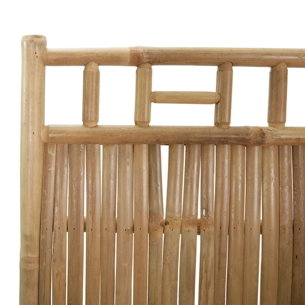 3 Panel Bamboo Room Divider Screen 47.2x70.9 Inches for Indoor Outdoor Use as a Decorative Partition or Privacy Panel